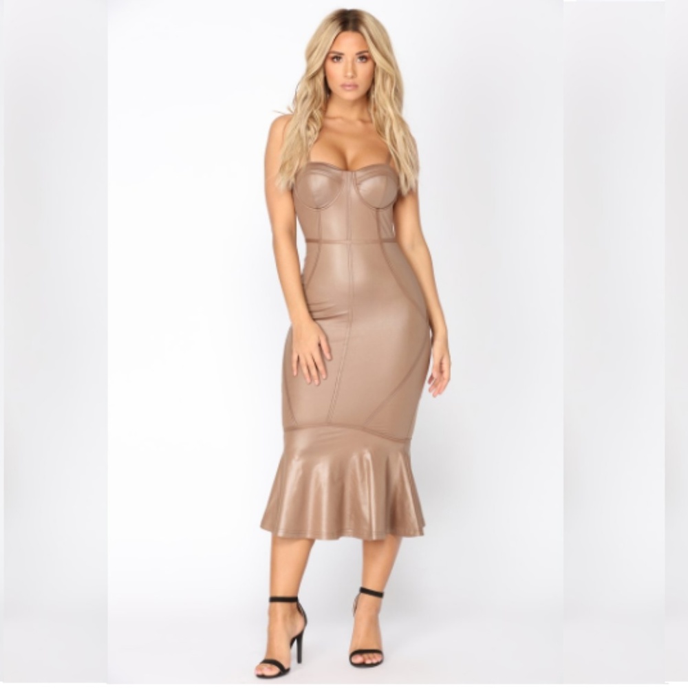 Sexy Latex Mermaid Dress